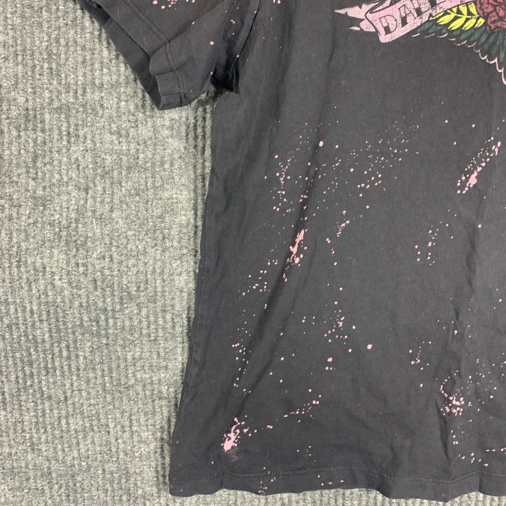 Chase Dale Earnhardt Jr T Shirt Womens M Black NASCAR Racing Beach Splatter Tee - Picture 7 of 11